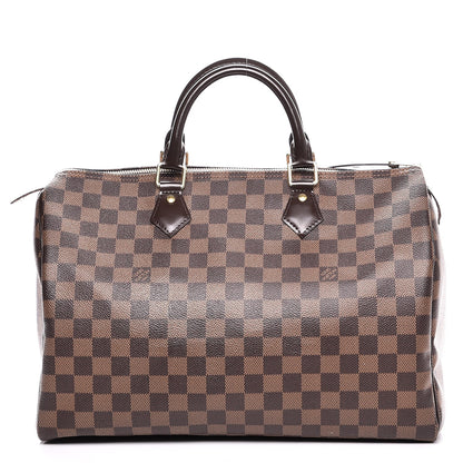 Louis Vuitton Damier Ebene Speedy 35 1 of 7