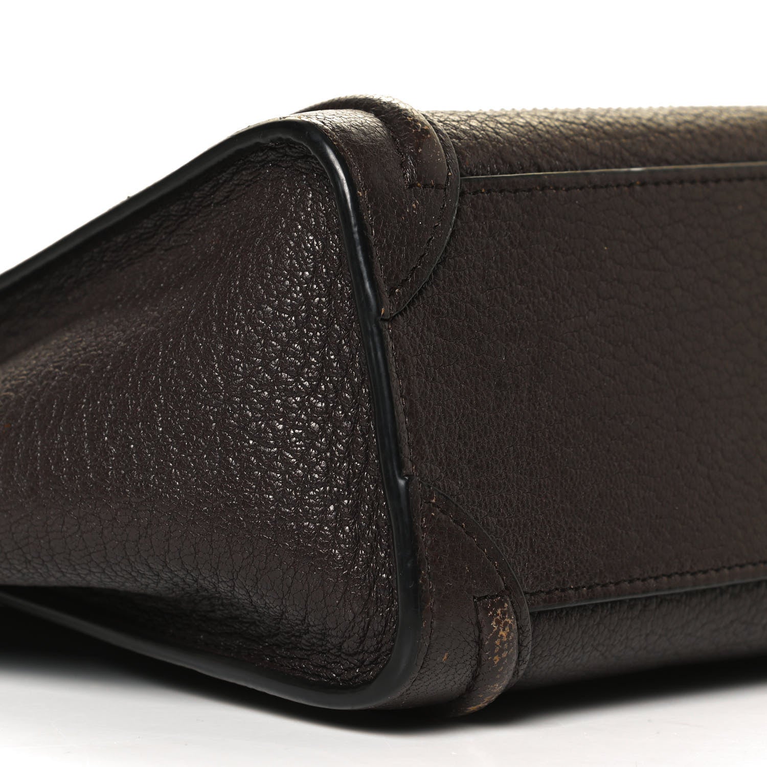 Celine Goatskin Nano Luggage Dark Taupe 5 of 14