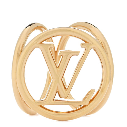 Louis Vuitton Louise Scarf Ring Holder Gold 1 of 3