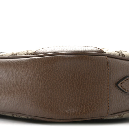 Gucci Monogram Mini Bree Messenger Bag Beige Tabacco 9 of 9