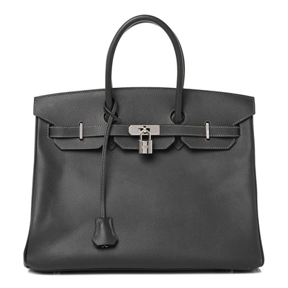 Hermes Epsom Birkin 35 Graphite 1 of 12
