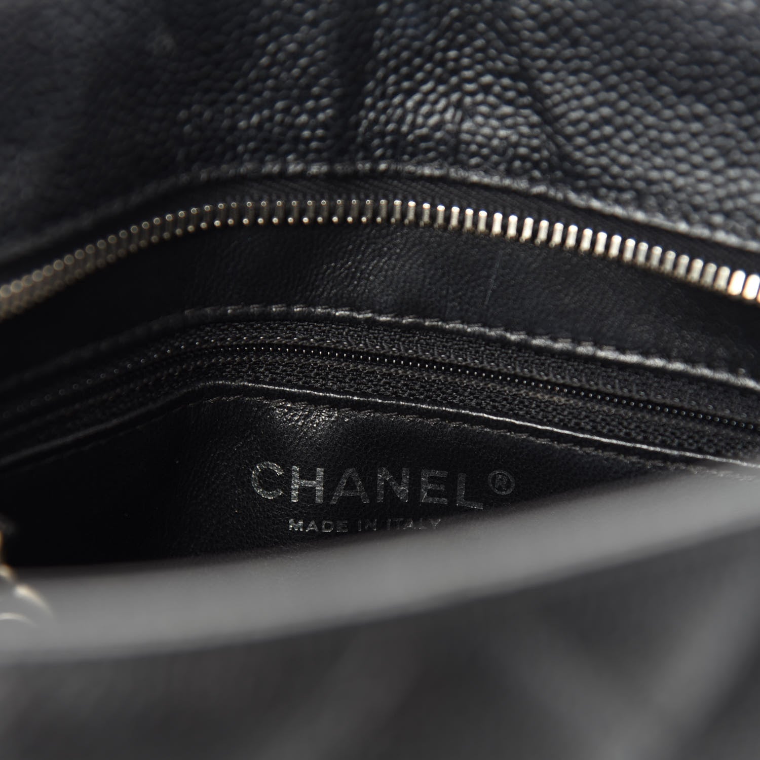 Chanel Caviar Quilted Medallion Tote Black 8 of 10