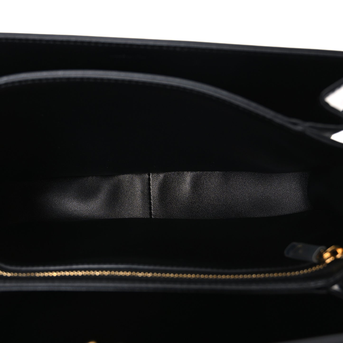 Shiny Calfskin Medium Triomphe Black