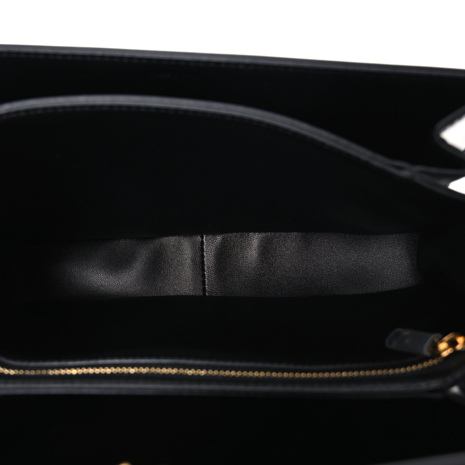 Celine Shiny Calfskin Medium Triomphe Black 5 of 10