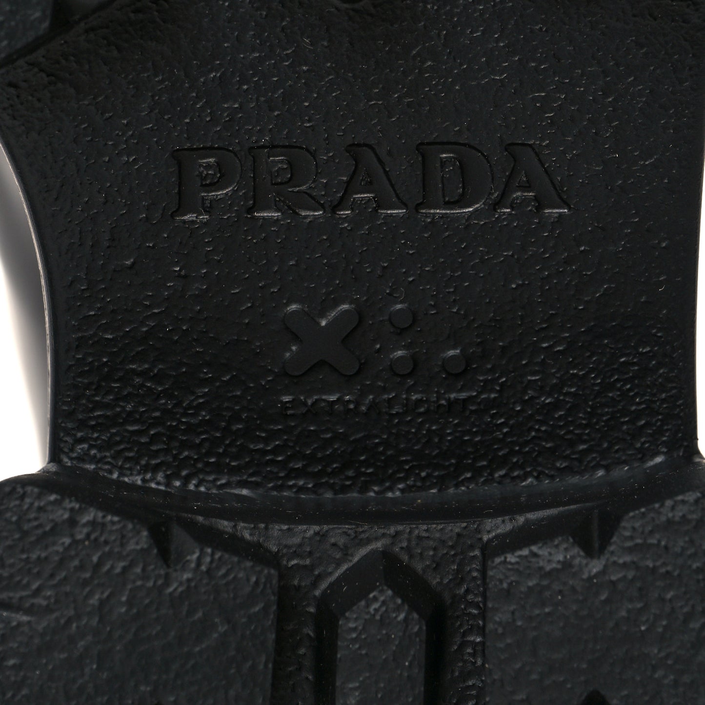 Spazzolato Rois Metal Triangle Logo Monolith 55mm Loafers 37.5 Black