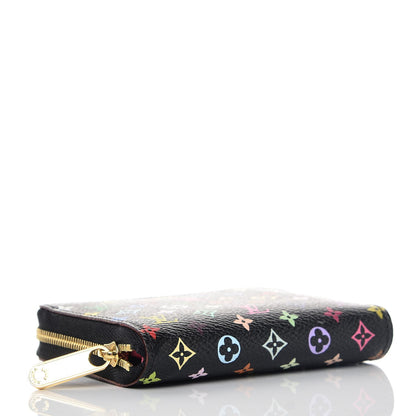 Louis Vuitton Monogram Multicolor Zippy Coin Purse Black Grenade 4 of 6