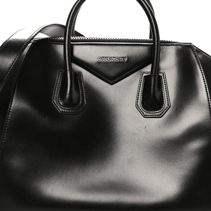 Givenchy Shiny Lord Calfskin Medium Antigona Black 7 of 9