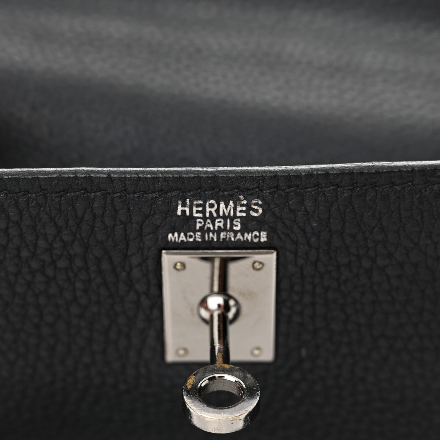 Hermes Togo Bi-Color Kelly Retourne 25 Bleu Indigo Turquoise 6 of 16