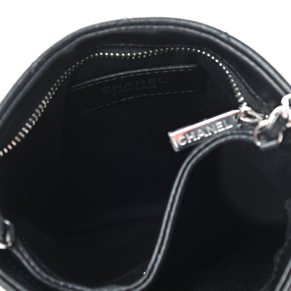 Chanel Lambskin Quilted Crossbody Bag Black 4 of 4