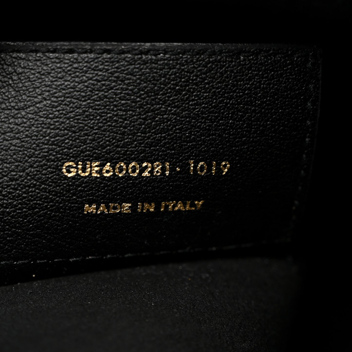 Calfskin Large Shopping Tote Black