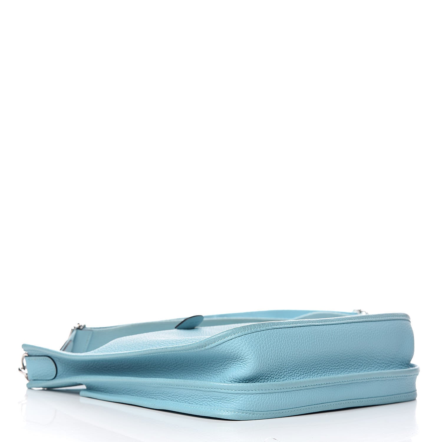 Hermes Taurillon Clemence Evelyne III PM Bleu Atoll 4 of 12