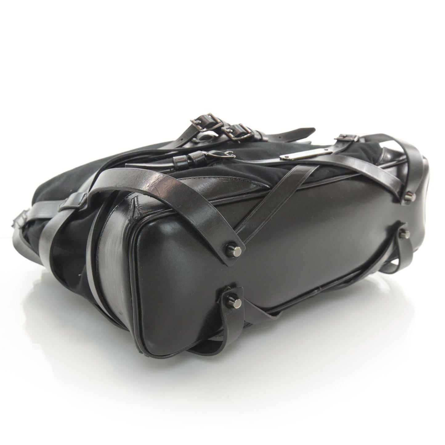 Canvas Medium Bridle Gosford Hobo Black
