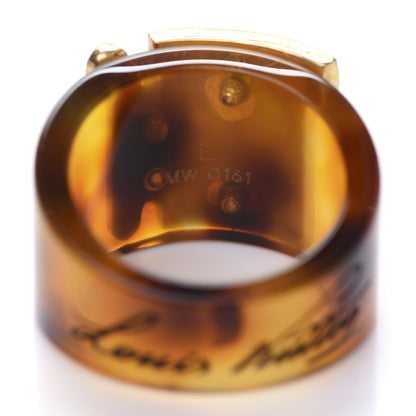 Louis Vuitton Lock Me Ring L Ecaille 6 of 6