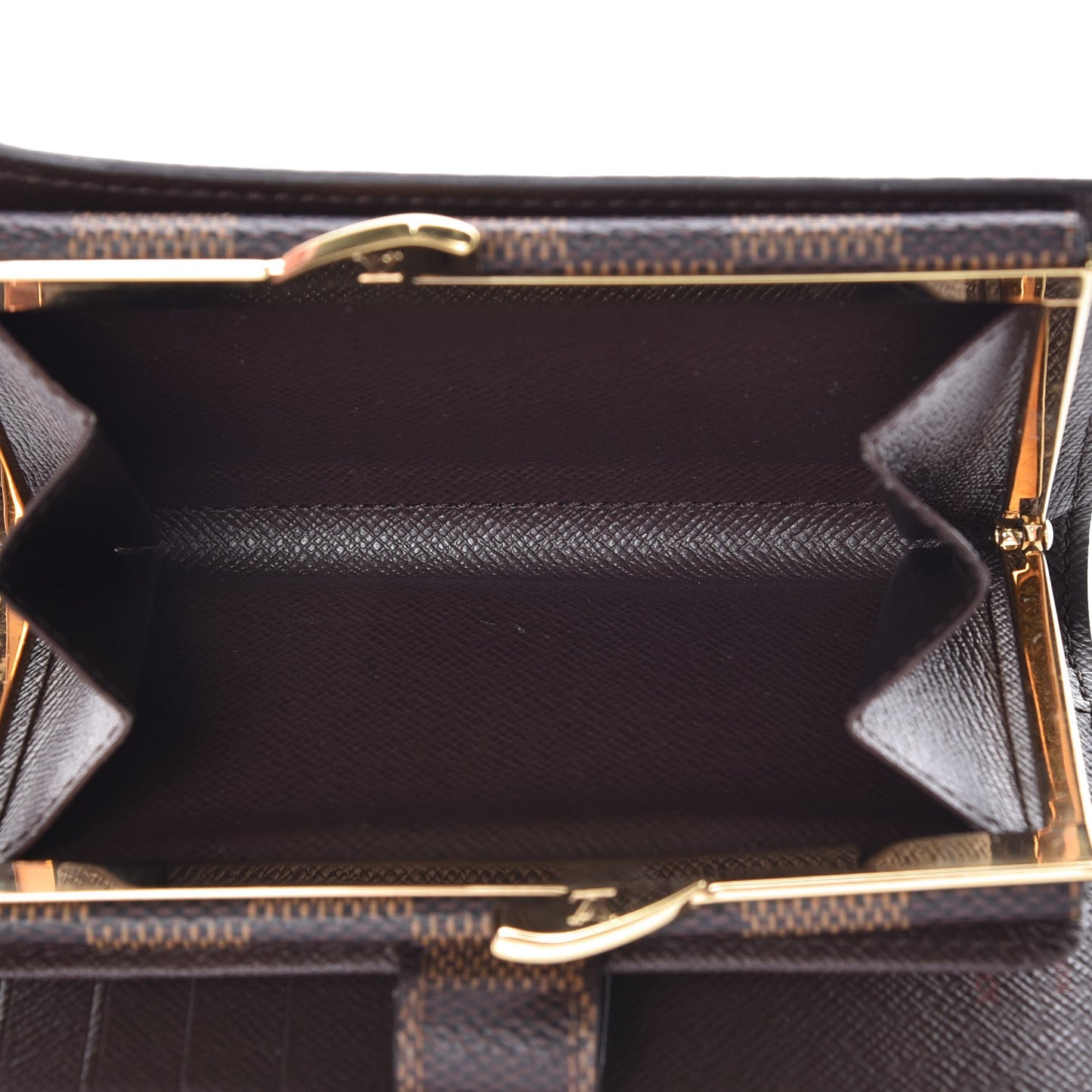 Damier Ebene French Purse Wallet