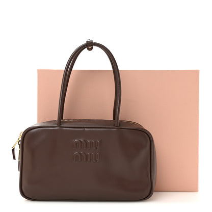 Miu Miu Soft Calf Softy Medium Beau Top Handle Bag Radica 10 of 10