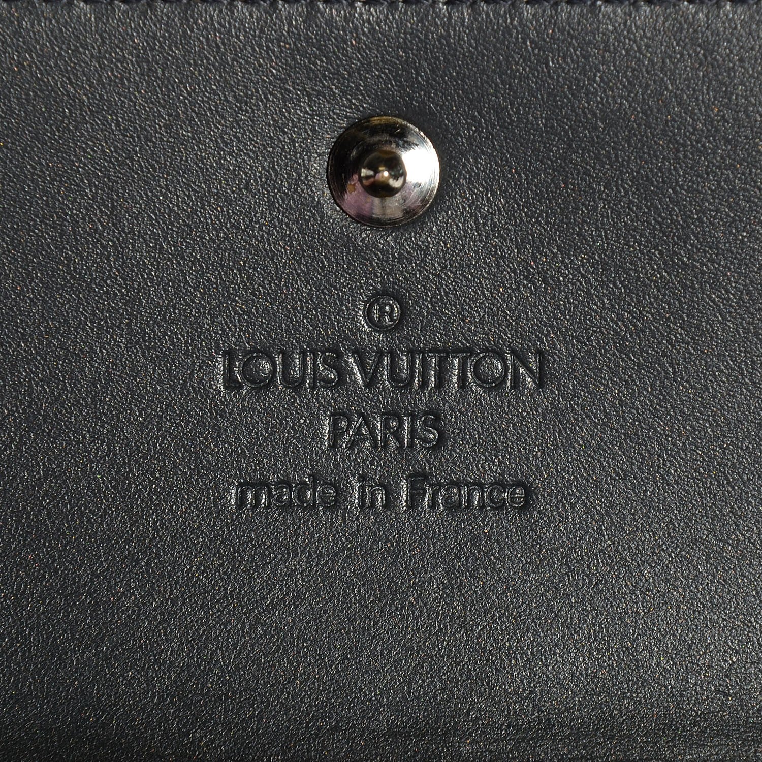 Louis Vuitton Mat Monogram Elise Wallet Black 6 of 8