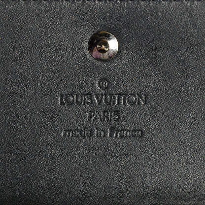 Louis Vuitton Mat Monogram Elise Wallet Black 6 of 8