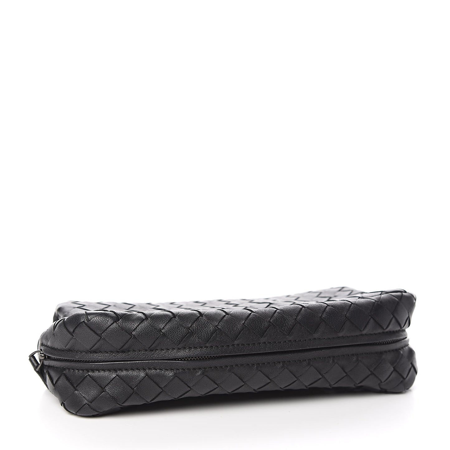 Nappa Intrecciato Mini Messenger Bag Black