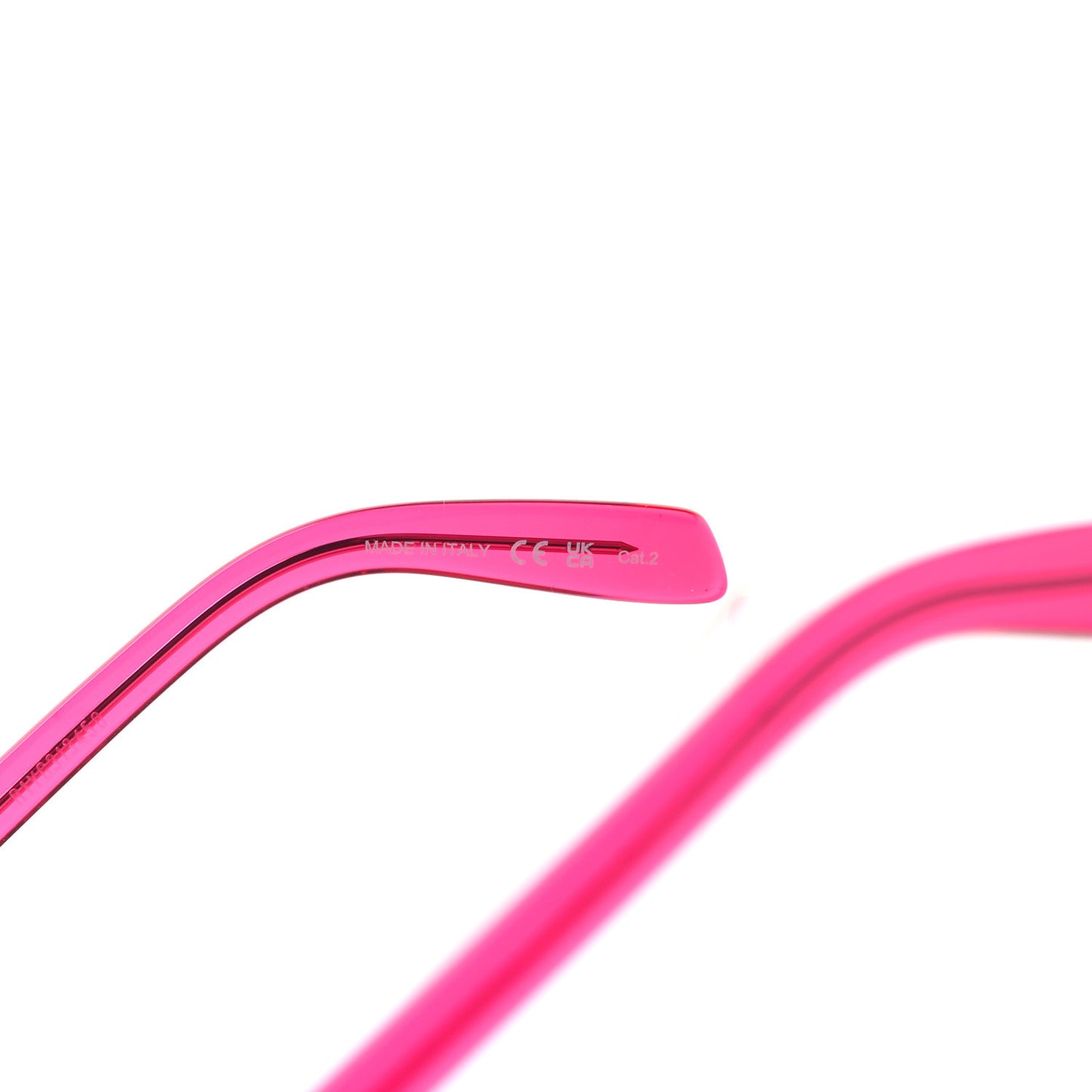 Acetate Heart Frame Loulou SL181 Sunglasses Pink
