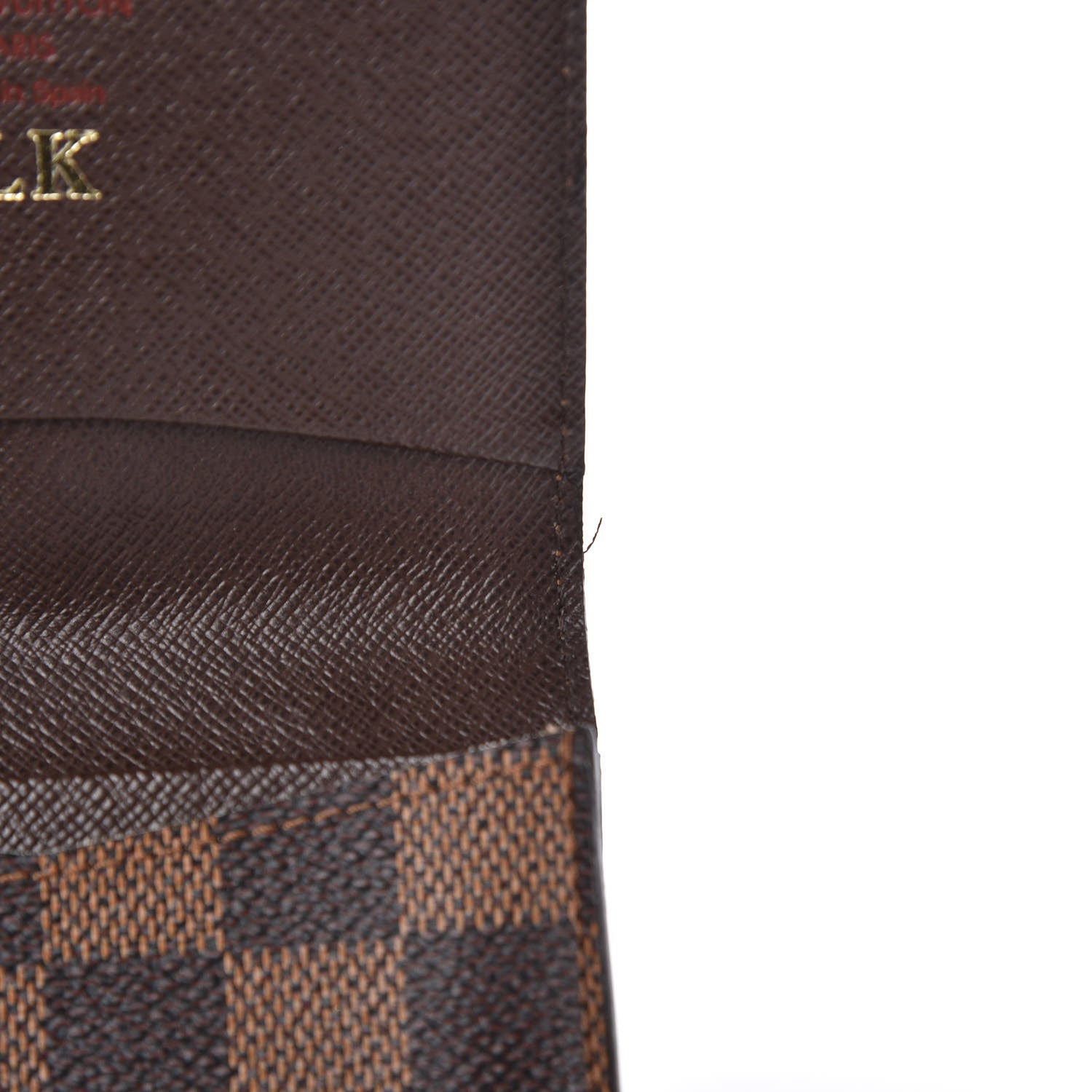 Louis Vuitton Damier Ebene Business Card Holder 9 of 9