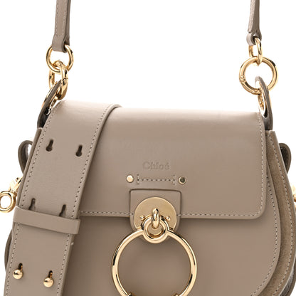 Chloe Calfskin Small Tess Bag Motty Grey 7 of 10