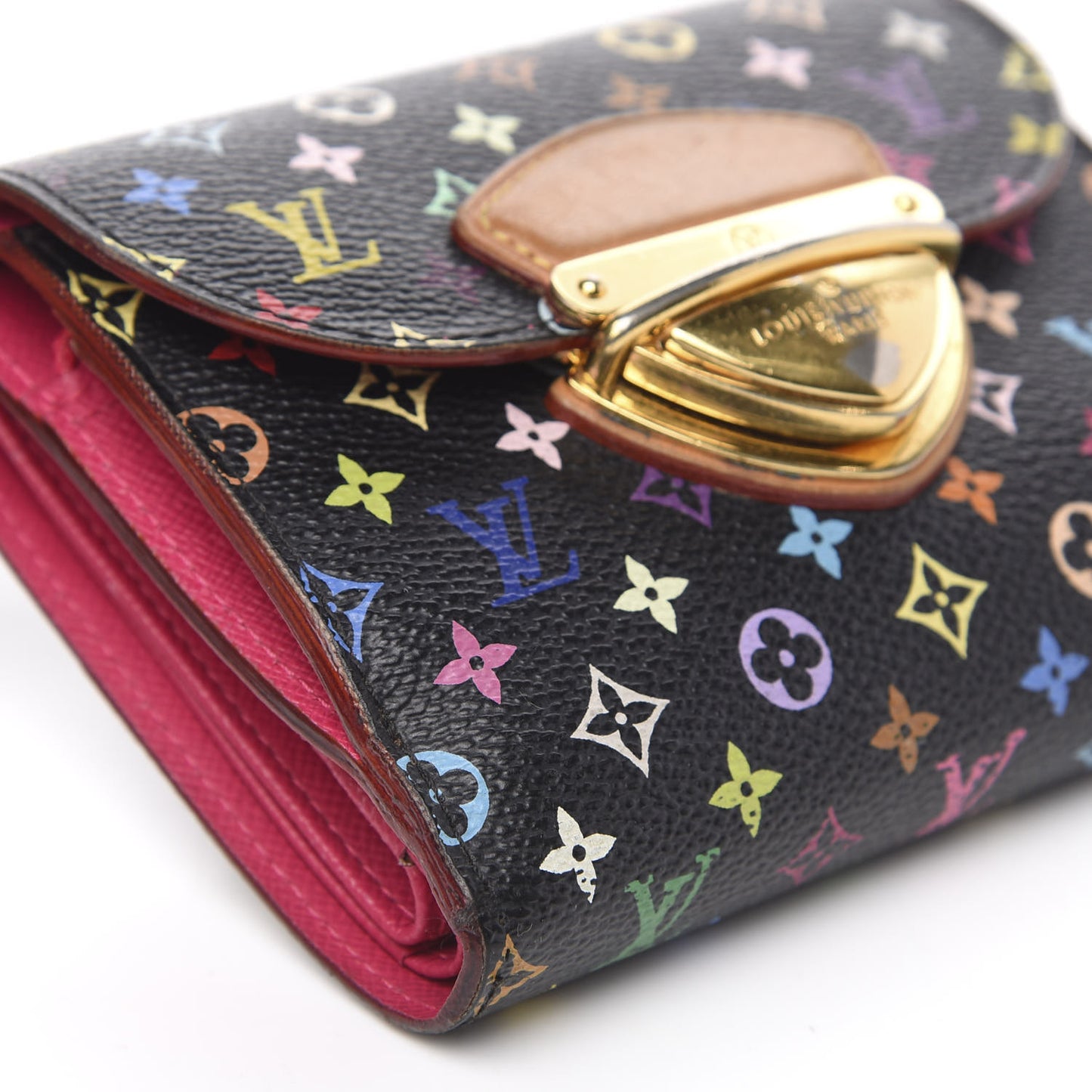 Monogram Multicolor Joey Wallet Black Grenade