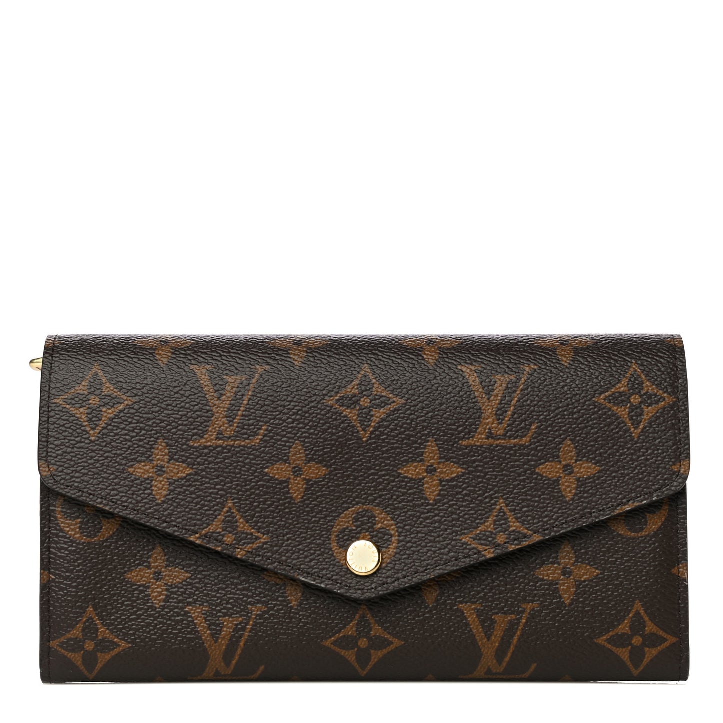 Monogram Sarah Wallet NM Coquelicot