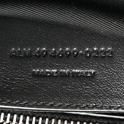 Saint Laurent Calfskin Y Quilted Monogram Small Loulou Chain Satchel Black 8 of 11