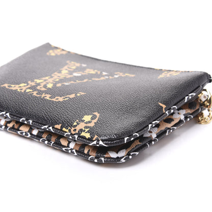 Louis Vuitton Monogram Giant Jungle Pochette Double Zip Black 9 of 9