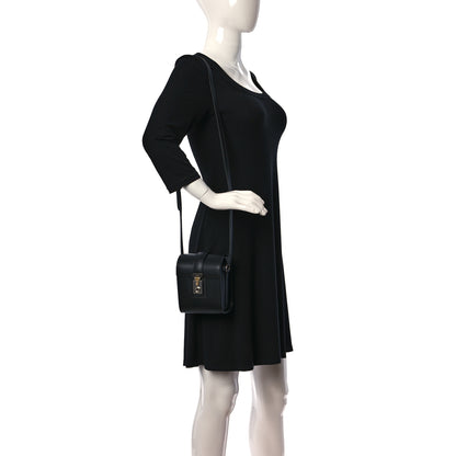 Moynat Box Calfskin Cabotine Black 2 of 9