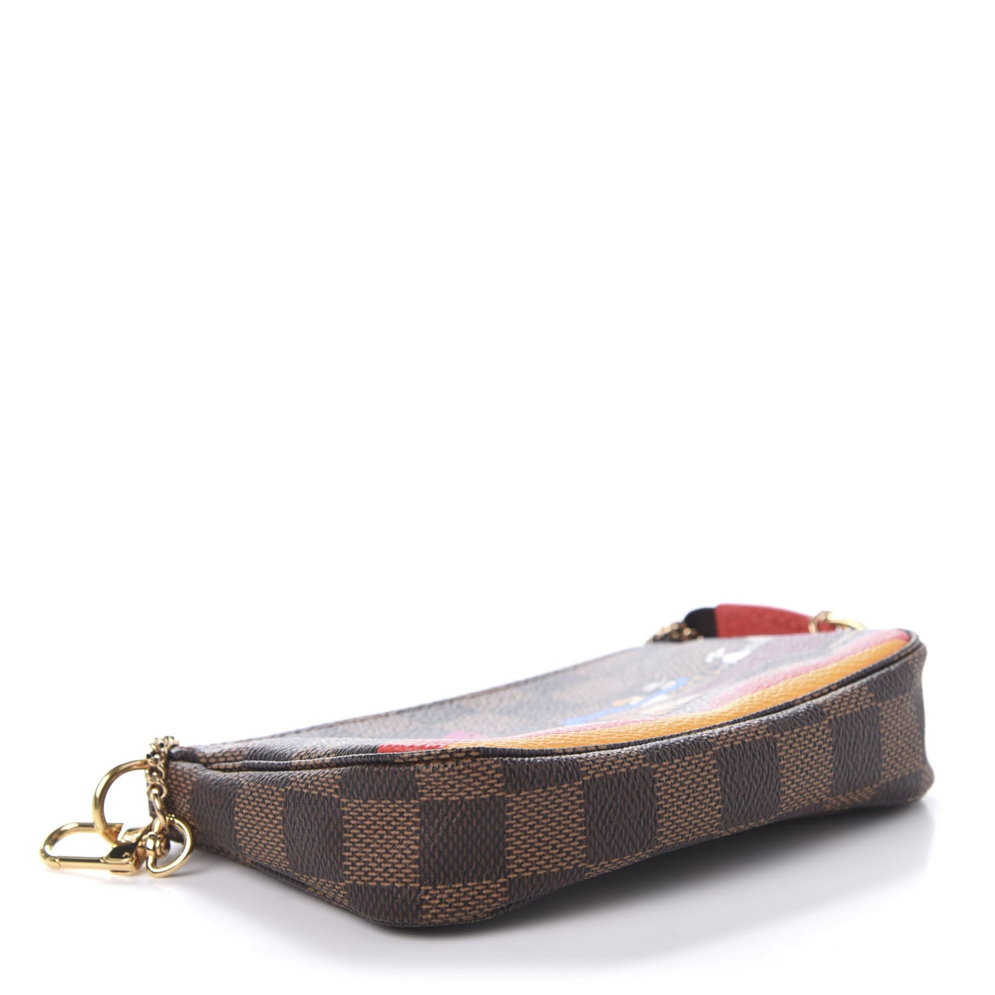 Damier Ebene 2015 Christmas Animation Mini Pochette Accessories