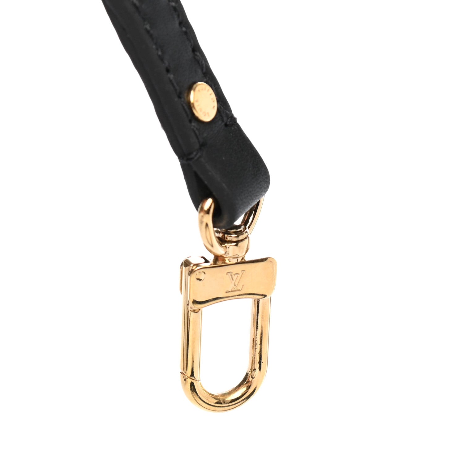 Louis Vuitton Calfskin Palm Springs Backpack Mini Straps Black 3 of 5