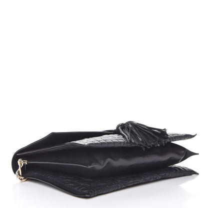Versace Nappa Barocco Quilted Vanitas Medea Shoulder Bag Black 4 of 8