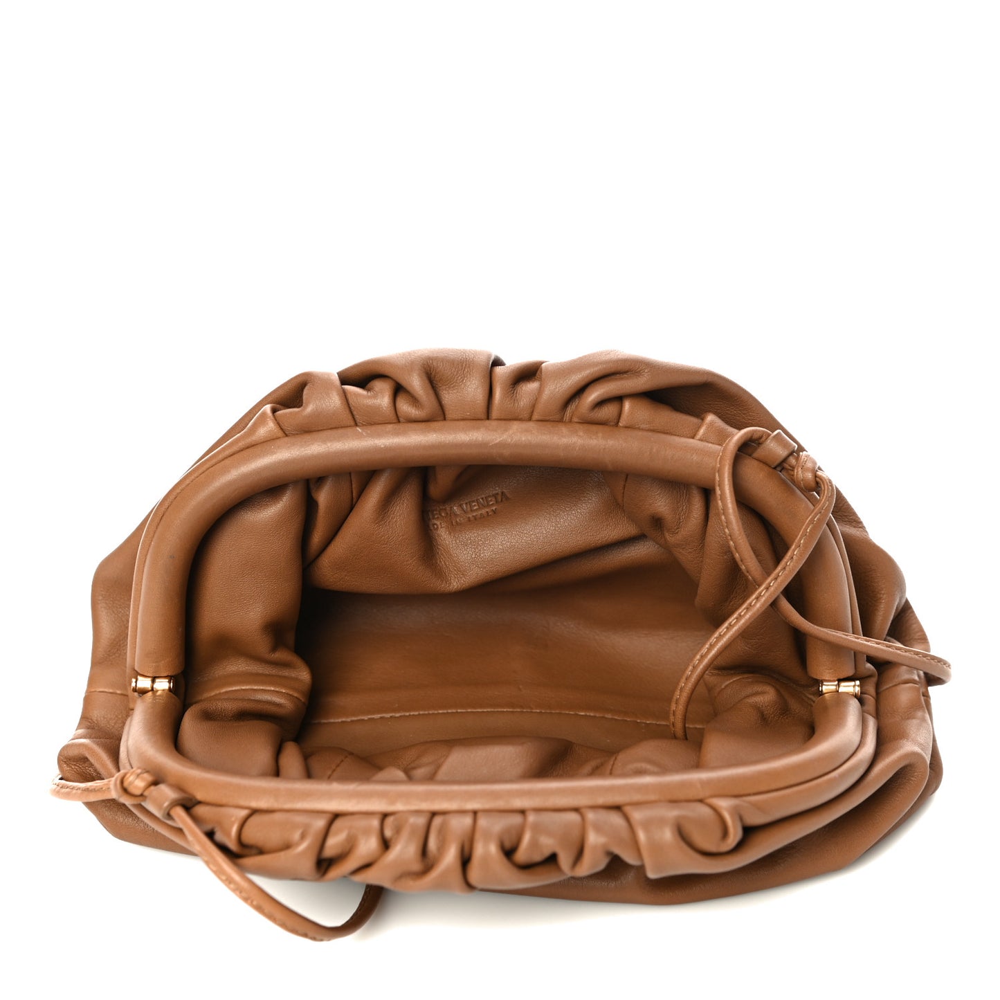 Butter Calfskin The Mini Pouch Cammello