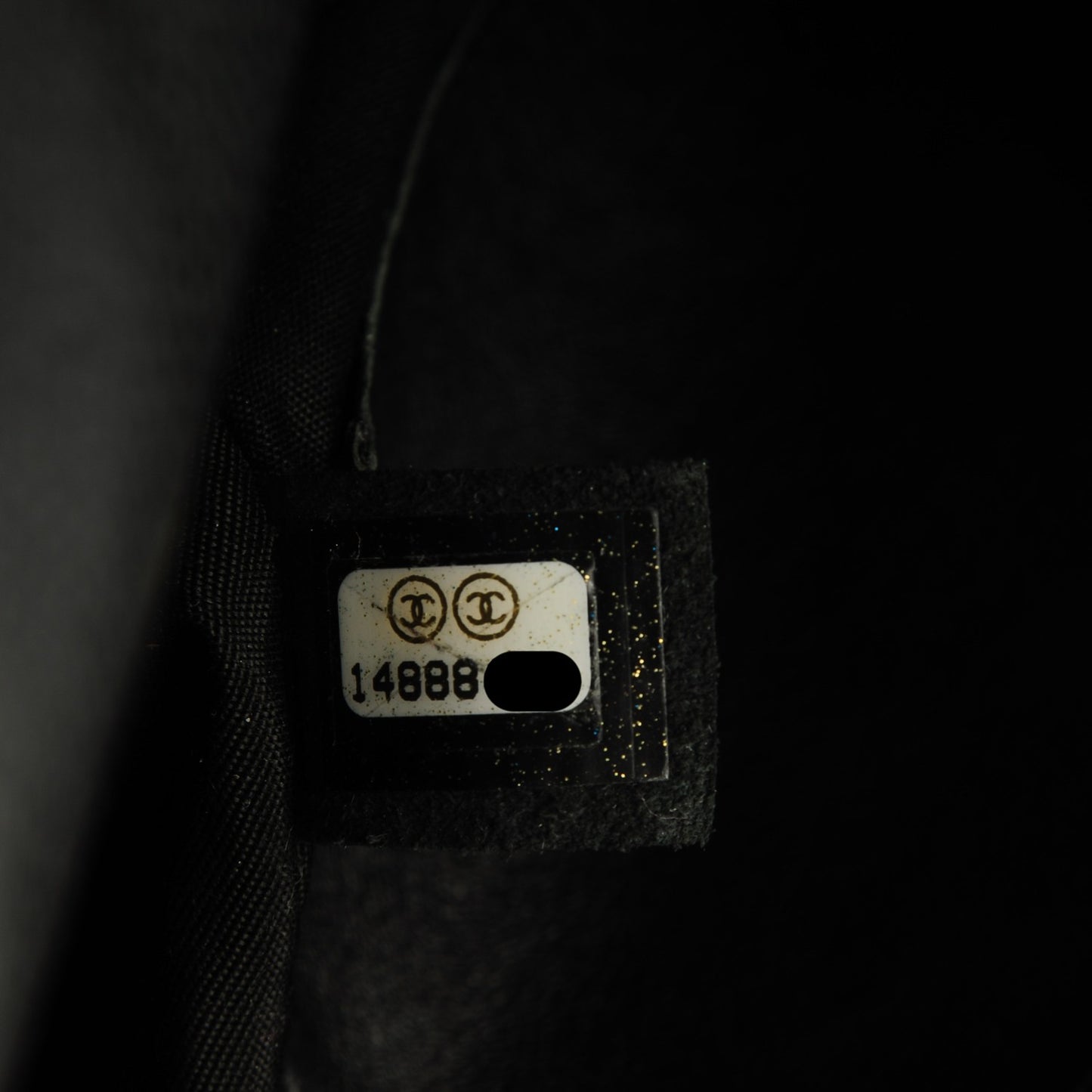 Caviar Half Moon Wallet On Chain WOC Black