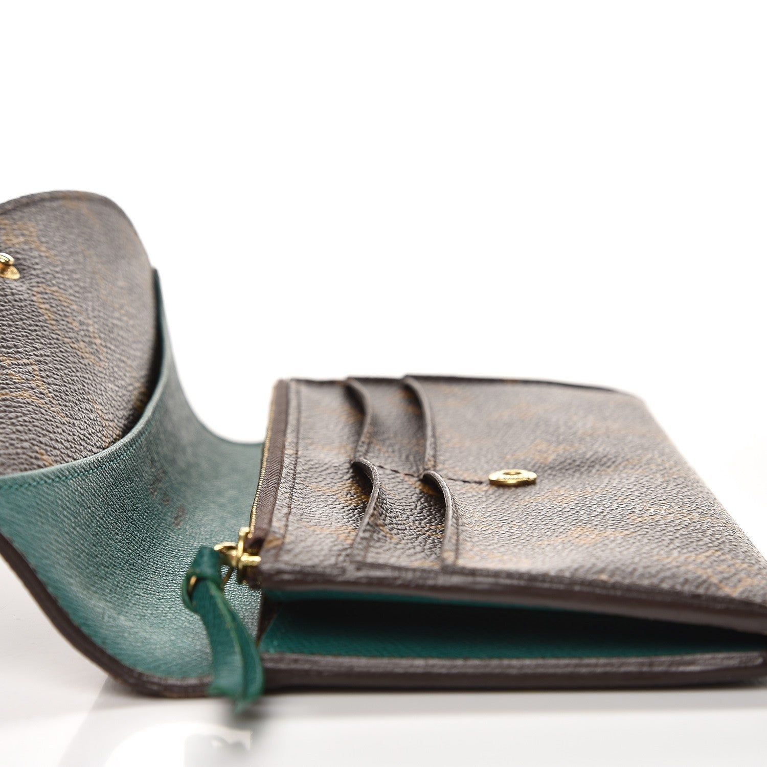 Louis Vuitton Monogram Emilie Wallet Vert 7 of 7