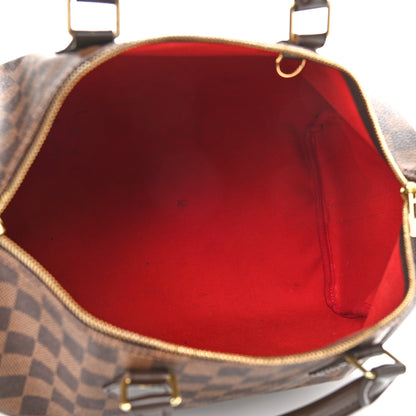 Louis Vuitton Damier Ebene Speedy Bandouliere 35 5 of 9