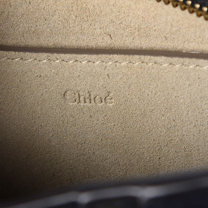 Chloe Calfskin Suede Mini Pixie Signature Belt Bag Full Blue 7 of 9