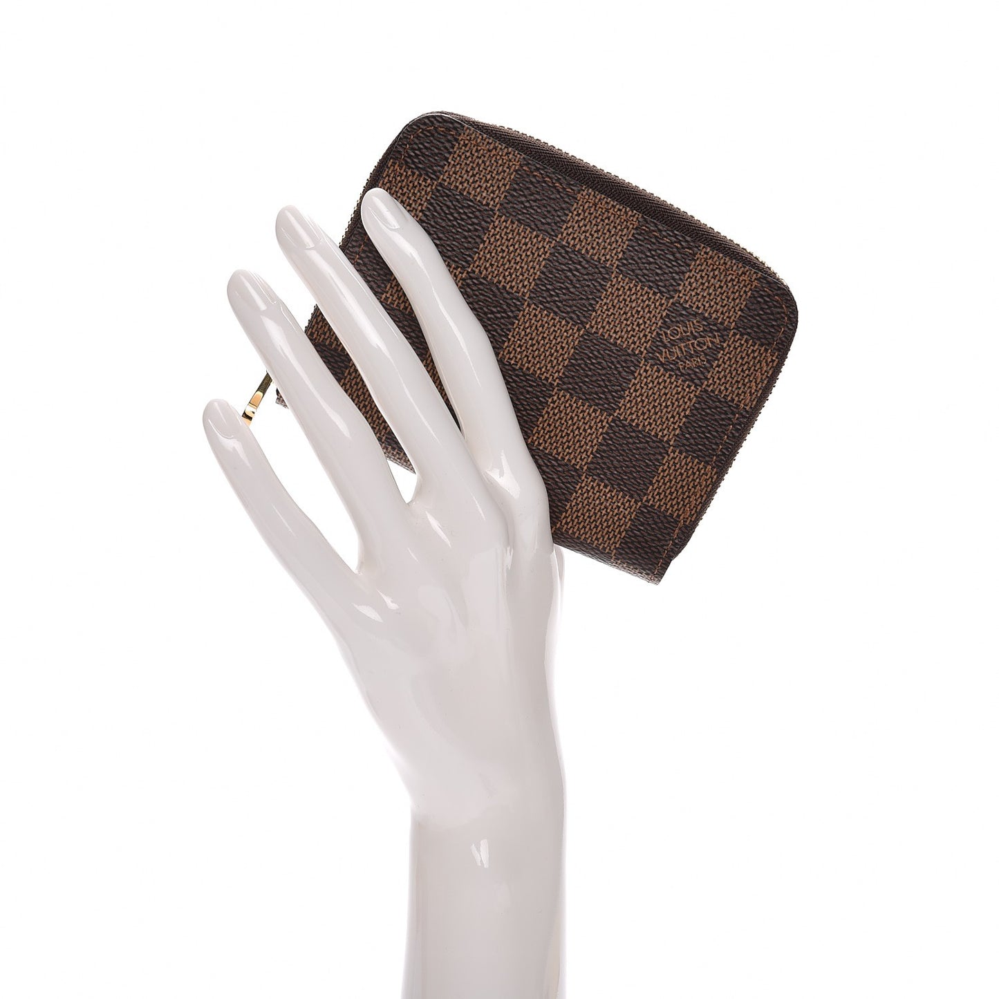 Damier Ebene Zippy Coin Purse