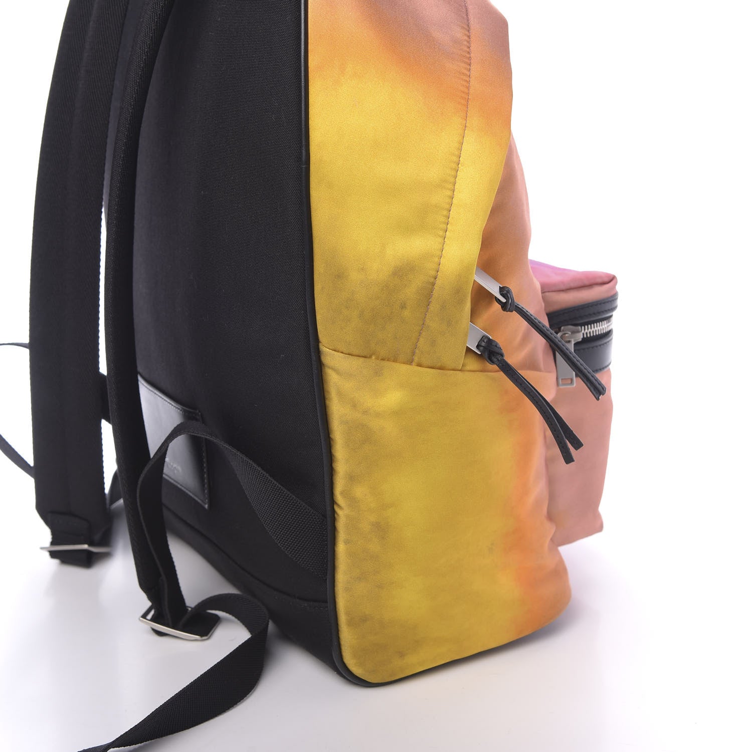 Saint Laurent Canvas City Backpack Multicolor 7 of 9