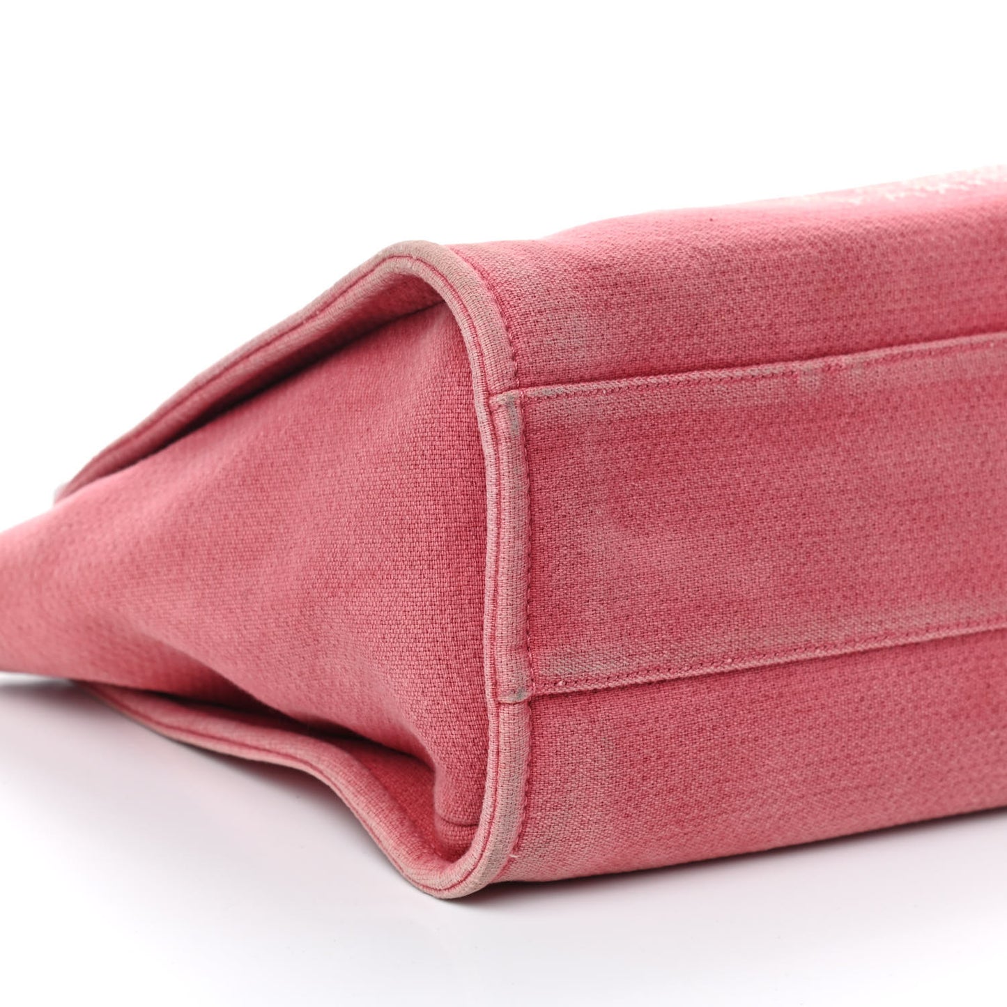 Canvas Small Deauville Tote Red