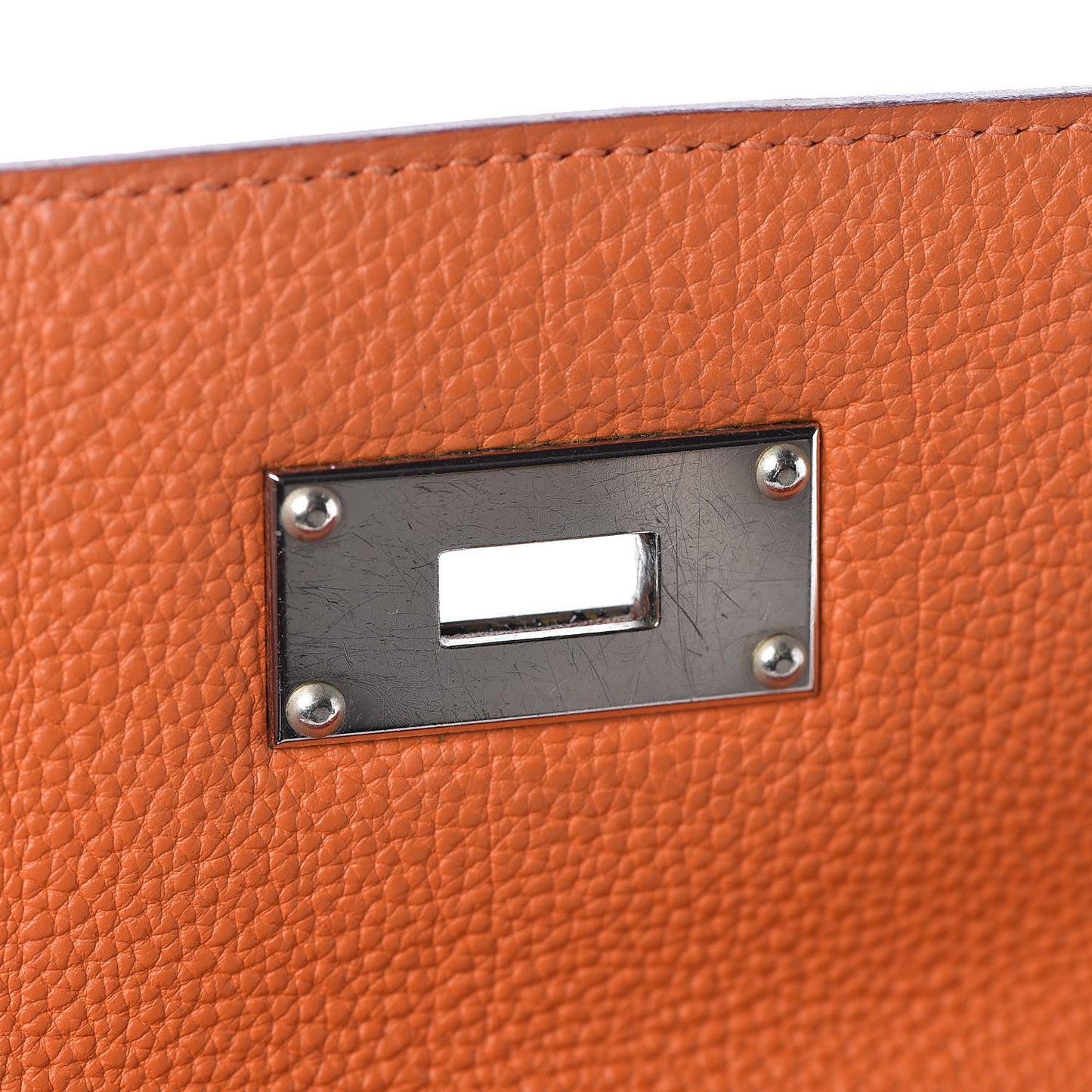 Togo Shoulder Kelly 40 Orange