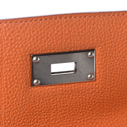 Hermes Togo Shoulder Kelly 40 Orange 12 of 24