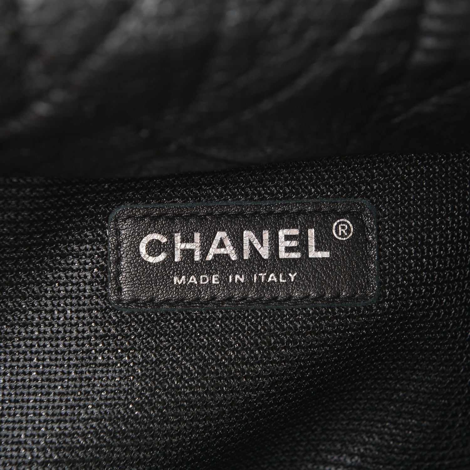 Chanel Calfskin Quilted XXL Travel Flap Bag Black 6 of 7