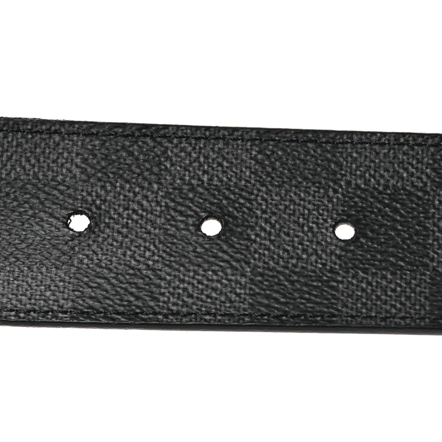 Louis Vuitton Damier Graphite 40mm LV Initiales Belt 95 38 3 of 6