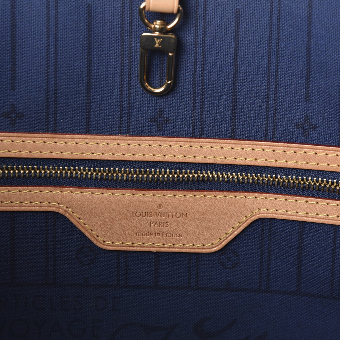 Monogram My LV Heritage Neverfull MM Blue Marine Blue Clair