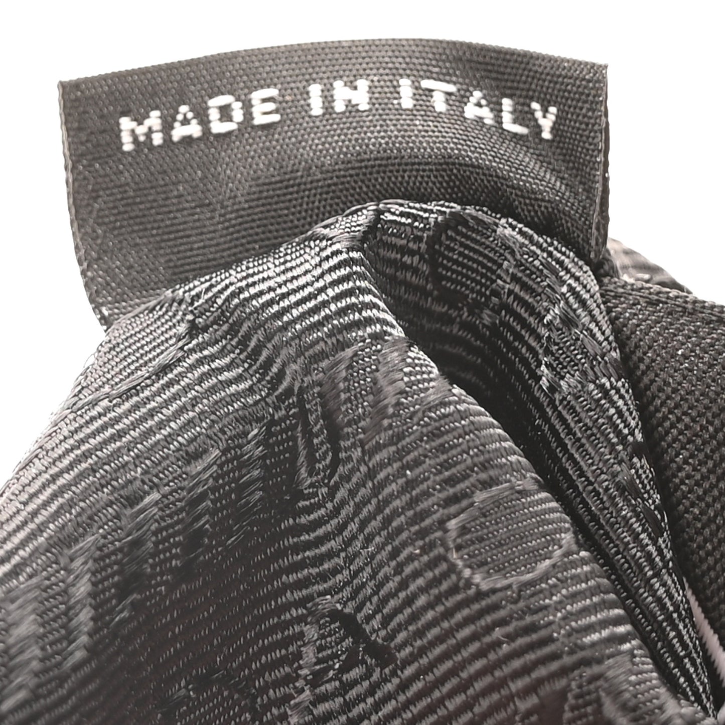 Tessuto Nylon Saffiano Mini Re-Edition 2005 Bag Black