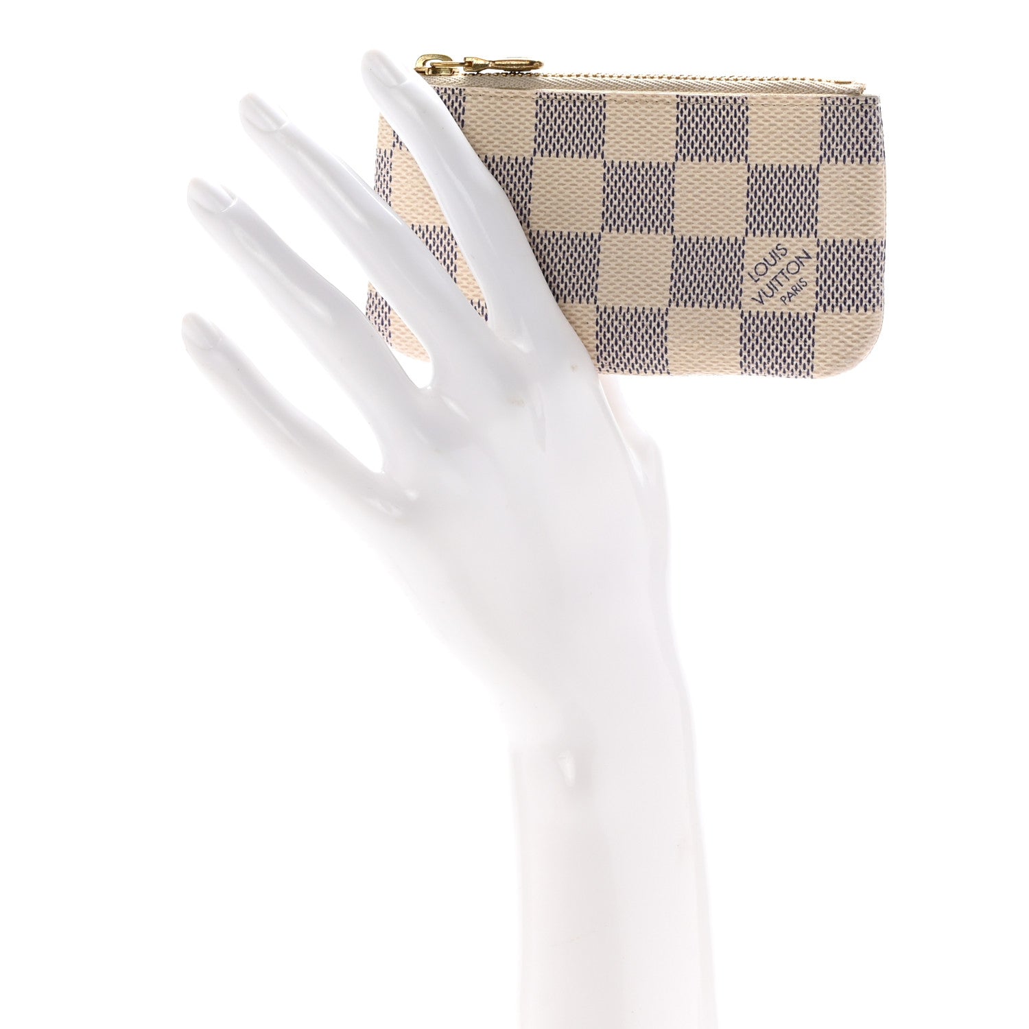 Louis Vuitton Damier Azur Key Pouch 2 of 9
