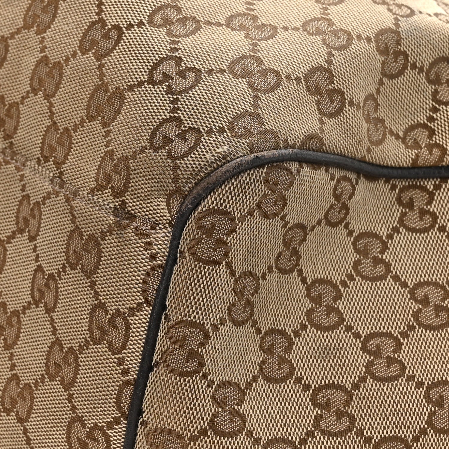 Gucci Monogram Large Sukey Tote Dark Brown 9 of 15