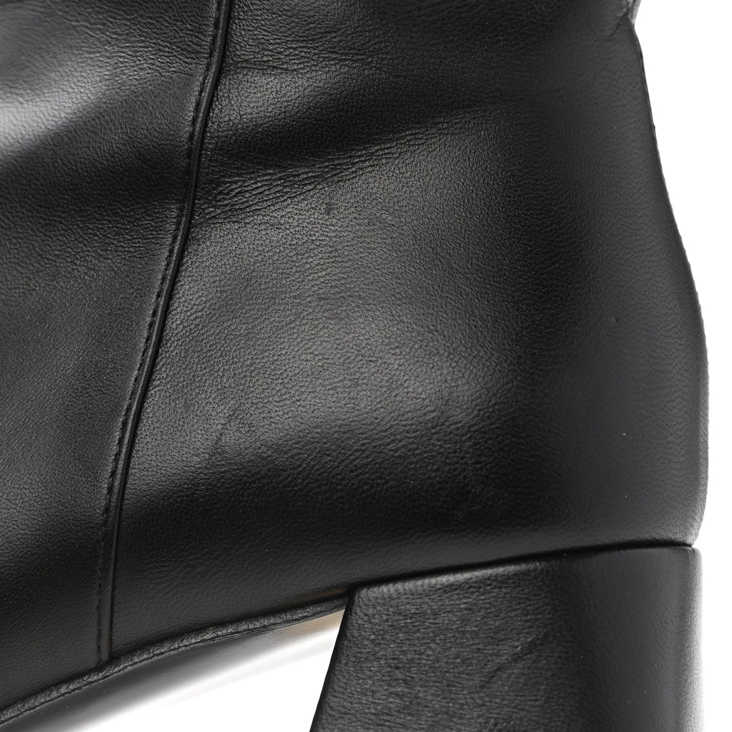 Nappa Charlotte Horsebit 55mm Ankle Boots 35.5 Black